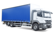 Van Hire Inverurie - 26 Tonne Curtain Side Truck - Truck hire Inverurie