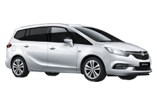 Van Hire Inverurie - Vauxhall Zafira 5 + 2 - Minibus hire Inverurie